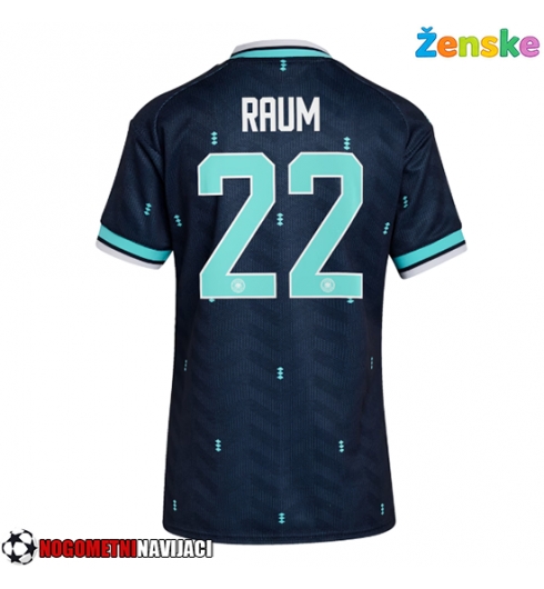 Ženske Nogometnih dresov Nemčija David Raum #22 Gostujoči SP 2026 Kratki rokavi Ženske Nogometnih dresov Nemčija David Raum #22 Gostujoči SP 2026 Kratki rokavi